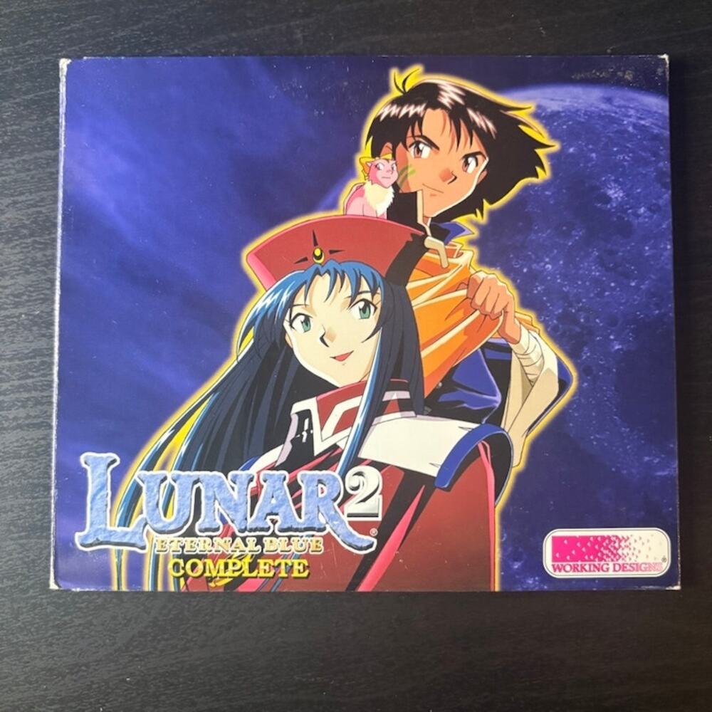 Lunar 2 Eternal Blue Complete Music Soundtrack CD 24T and Making of PSX disc